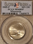 2005-P 25C Minnesota Satin Finish SP68