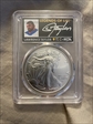 2023 $1 Silver Eagle Legends of Life First Day of Issue Lawrence Taylor MS70
