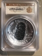 2019-P $1 Apollo 11 50th Anniversary 5 oz Silver First Day of Issue Cleveland Art Deco PR70DCAM