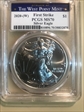 2020-(W) $1 Silver Eagle Struck at West Point First Strike MS70