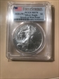 2020-(W) $1 Silver Eagle Struck at West Point First Strike MS70