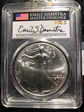 2021 $1 Silver Eagle - Type 2 First Strike Emily S. Damstra MS70