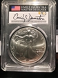 2021 $1 Silver Eagle - Type 2 First Strike Emily S. Damstra MS70