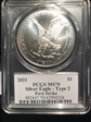 2021 $1 Silver Eagle - Type 2 First Strike Emily S. Damstra MS70