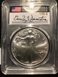 2021 $1 Silver Eagle - Type 2 First Strike Emily S. Damstra MS70