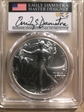 2021 $1 Silver Eagle - Type 2 First Strike Emily S. Damstra MS70