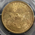 1890-CC $20 AU53