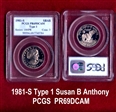 1981-S SBA$1 Type 1 PR69DCAM