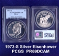 1974-S $1 Silver PR69DCAM