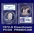 1972-S $1 Silver PR69DCAM