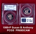 1999-P SBA$1 PR69DCAM