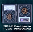 2002-S SAC$1 PR69DCAM