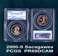2000-S SAC$1 PR69DCAM