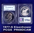 1977-S $1 PR69DCAM