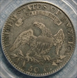 1820 50C Sq. 2, Lg Date, No Knob VF25