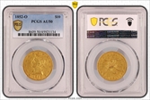 1852-O $10 AU50