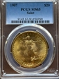 1907 $20 Saint-Gaudens MS63