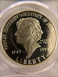 1993-S $1 Jefferson PR69DCAM