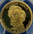 2010-S $1 Franklin Pierce PR70DCAM