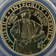 2015-P $1 U.S. Marshals Service USMS Label - First Strike PR69DCAM
