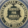 1996-S $1 Nat. Comm. Service PR70DCAM