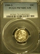 1980-S 10C PR70DCAM