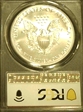 2020-(S) $1 Silver Eagle - Emergency Issue Struck at San Francisco First Day of Issue MS70