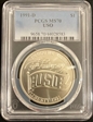 1991-D $1 USO MS70