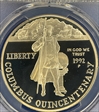 1992-P $1 Columbus PR69DCAM