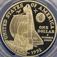 1992-P $1 Columbus PR69DCAM