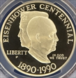1990-P $1 Eisenhower PR68DCAM