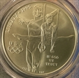 1995-D $1 Gymnastics MS70