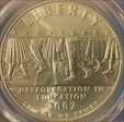 2007-P $1 Desegregation MS70
