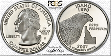 2007-S 25C Idaho Silver PR70DCAM