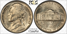 1942 5C Nickel MS66FS