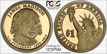 2007-S $1 James Madison PR70DCAM