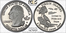 2009-S 25C U.S. Virgin Islands Silver PR70DCAM