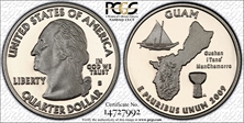 2009-S 25C Guam PR70DCAM