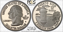 2009-S 25C Puerto Rico PR70DCAM