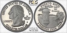 2009-S 25C Puerto Rico Silver PR70DCAM
