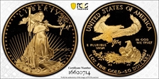 1990-W $50 Gold Eagle PR70DCAM