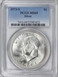 1973-S $1 Silver MS69