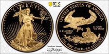 1998-W $50 Gold Eagle PR70DCAM