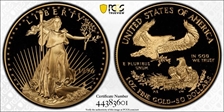 1996-W $50 Gold Eagle PR70DCAM