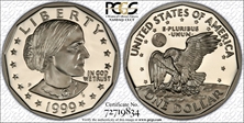 1999-P SBA$1 PR70DCAM