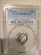 1991-S 10C PR69DCAM