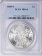 1889-S $1 MS64