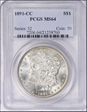 1891-CC $1 MS64