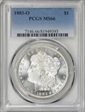 1883-O $1 MS66