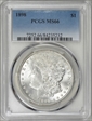 1898 $1 MS66